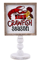 Crawfish Season Wood Stand