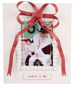 Santa and Me Frame