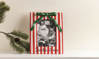 Ceramic Xmas Bow Frame