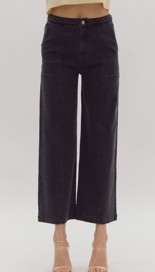 Teagan Braided Jeans