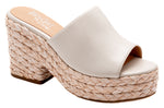 Corky's Ivory Metallic Solstice Sandals