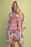Red Remix Dress