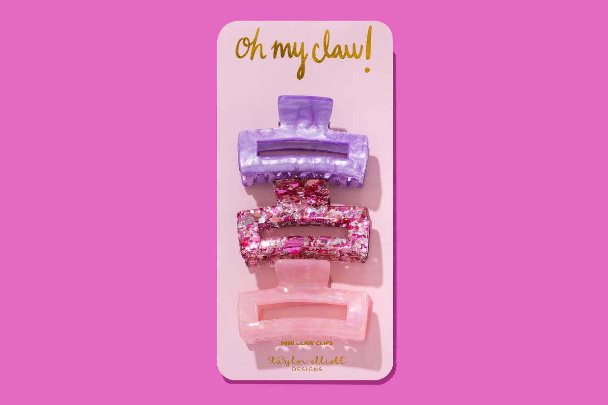 Trio Claw Clips by Taylor Elliott