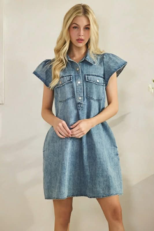 Blue Skies Denim Dress