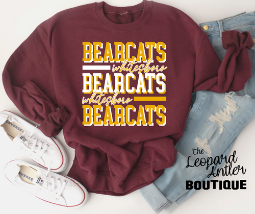 Whitesboro Bearcats Dri-Fit Tee – The Leopard Antler Boutique