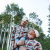Burlebo Youth Arizona Aztec Mountain Fleece Sherpa Jacket