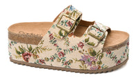 Corky's Brocade Floral Wannabe Sandals