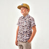 Burlebo - Youth - Performance Button Up - Brush Country
