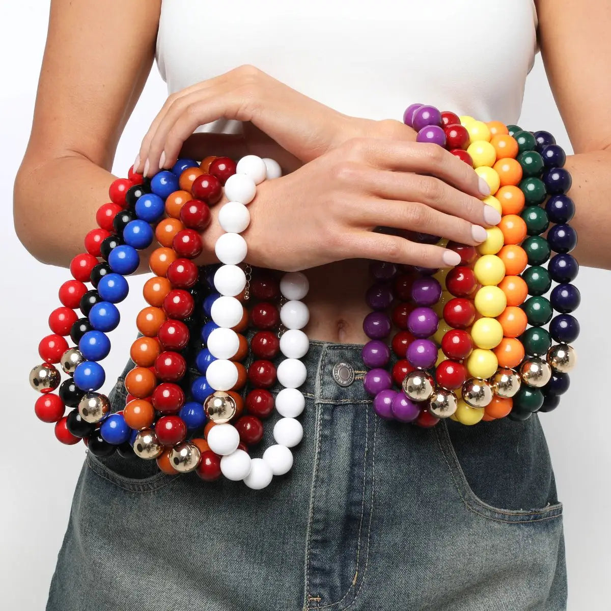 Maxine Beaded Necklace