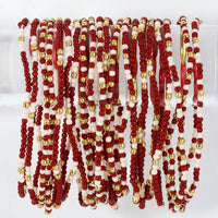 2mm Stretch Seed Bead Game Day Bracelets