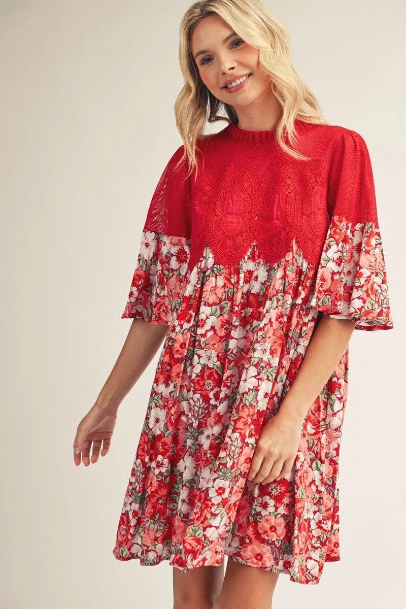 Addison Floral Dress