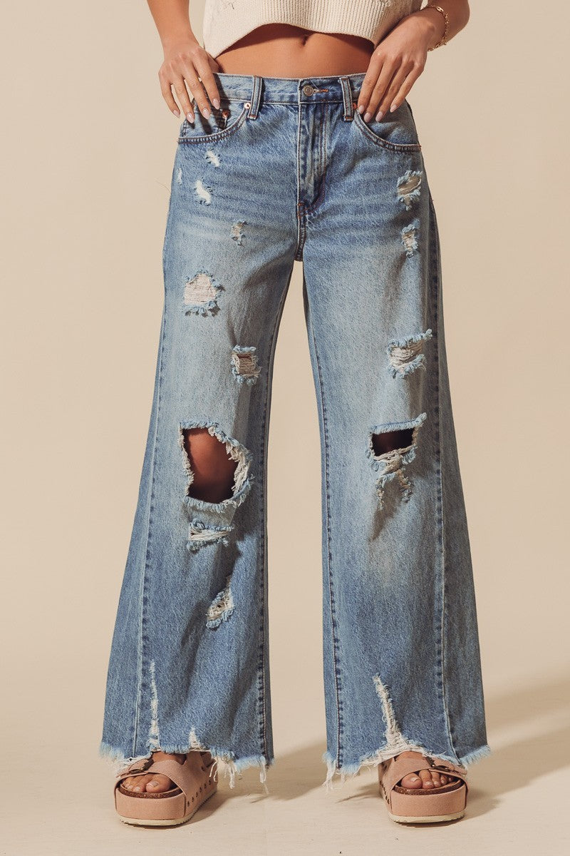 Elena Distressed Jeans