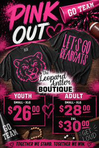 Let's Go Pink Out Mascot {Pre-order}