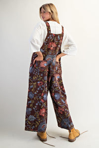 Jessa Floral Overalls