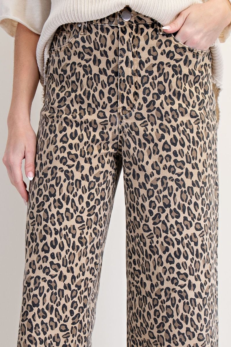 Wildcard Leopard Pants
