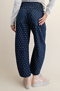 Denim DBarrel Pants