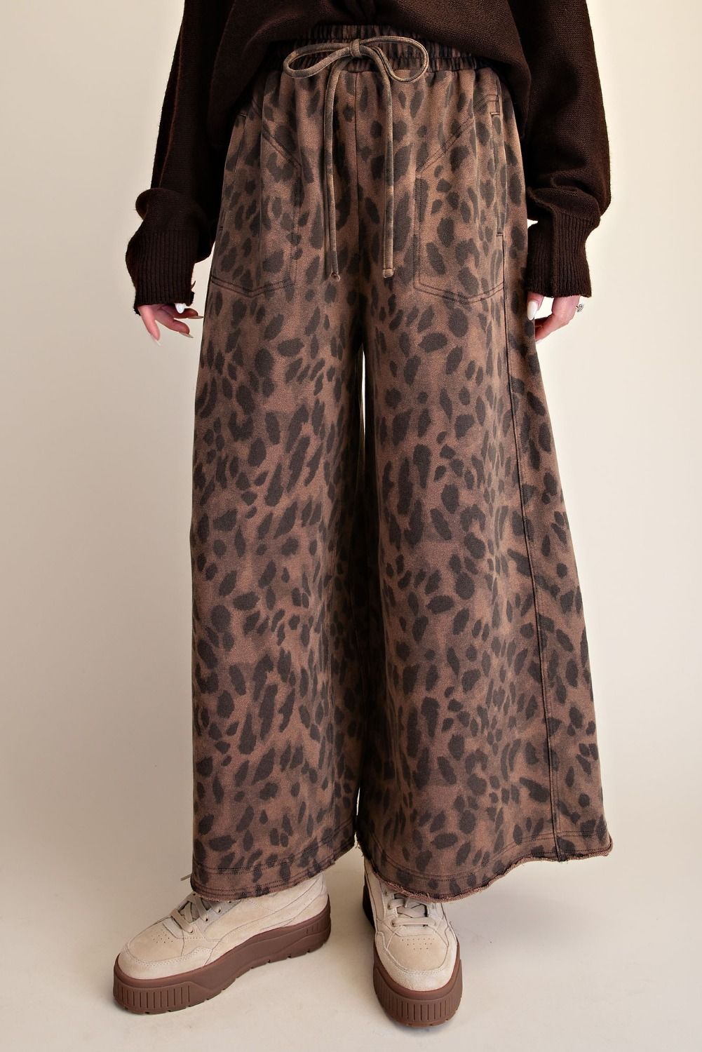 Mocha Leopard Pants
