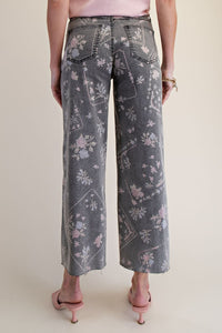 Chalkboard Floral Pants