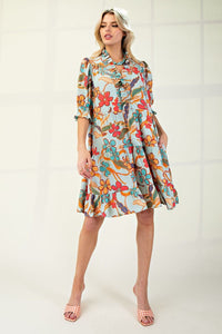 Here We Are Floral Dress