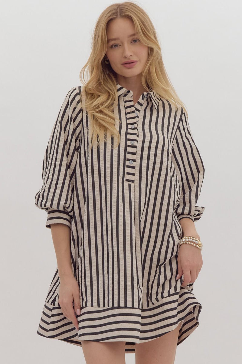 Jentry Striped Dress