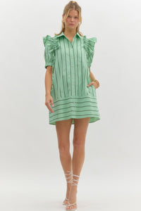 Take the Leap Mint Dress