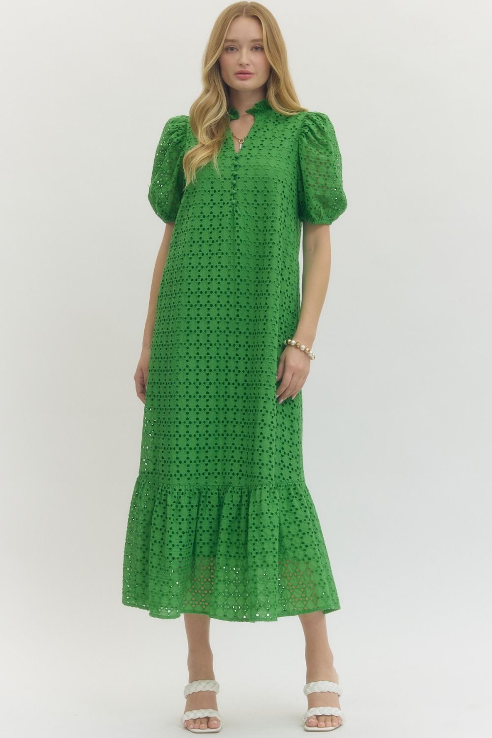 Martha's Eyelet Dress