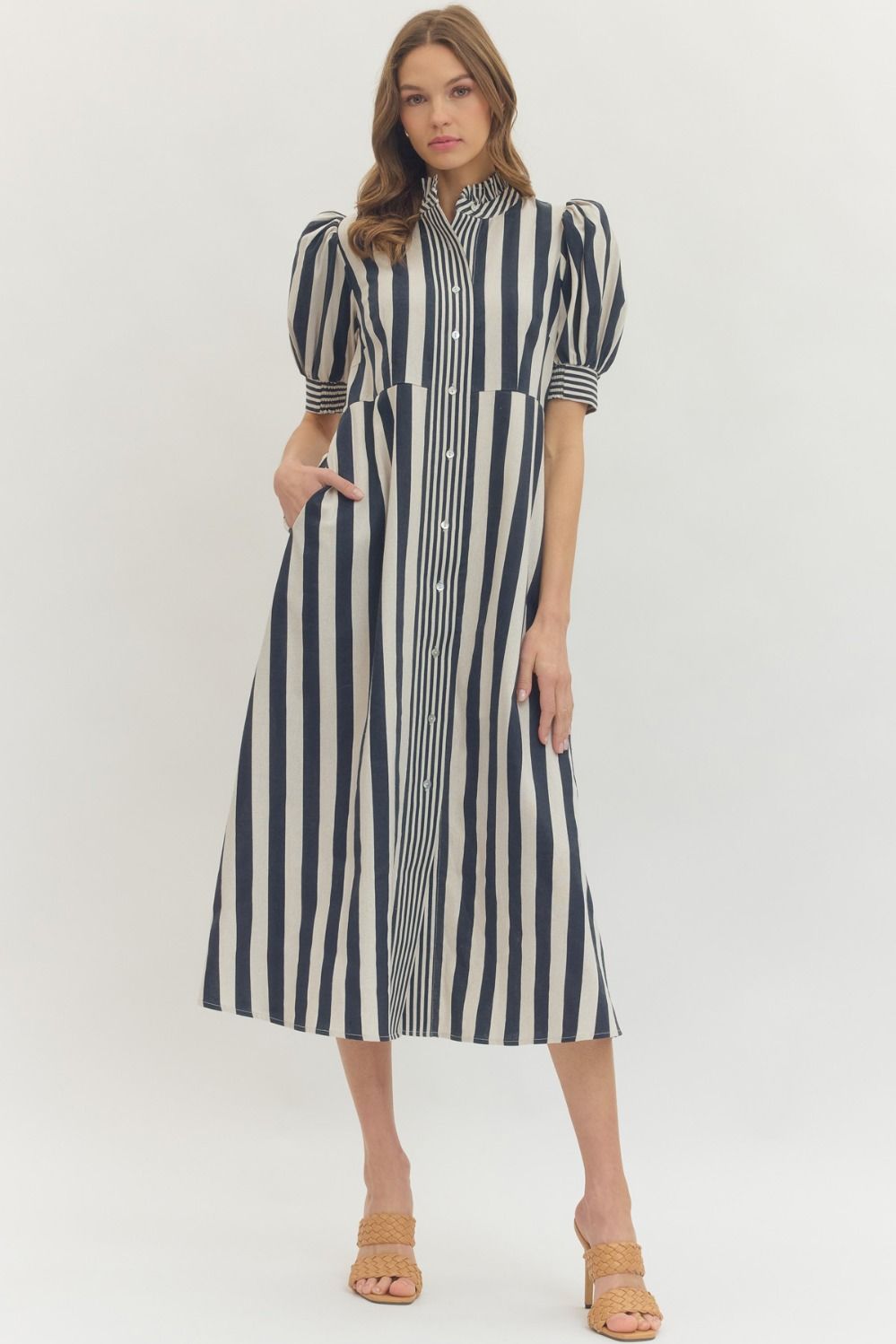 Savannah Striped Dress