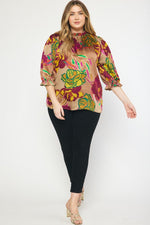 Last Call Floral Blouse