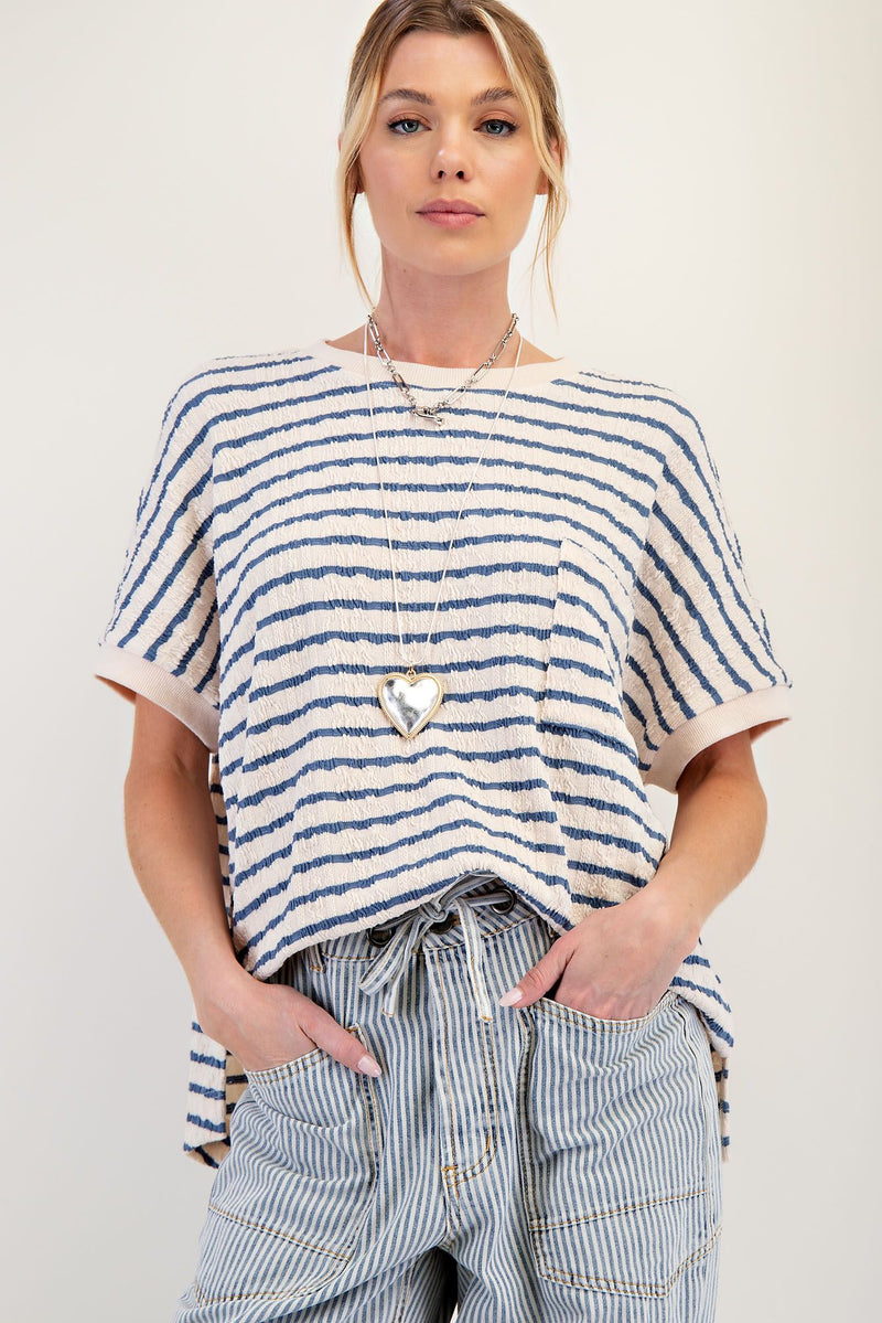 Horizon Stripe Tee