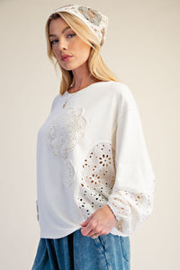 Always in Season Eyelet Top