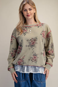 Easy Rest Terry Pullover