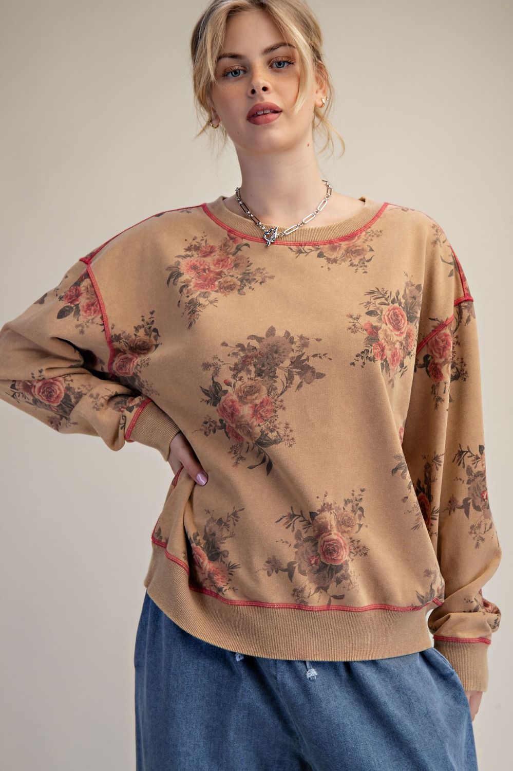Easy Rest Terry Pullover