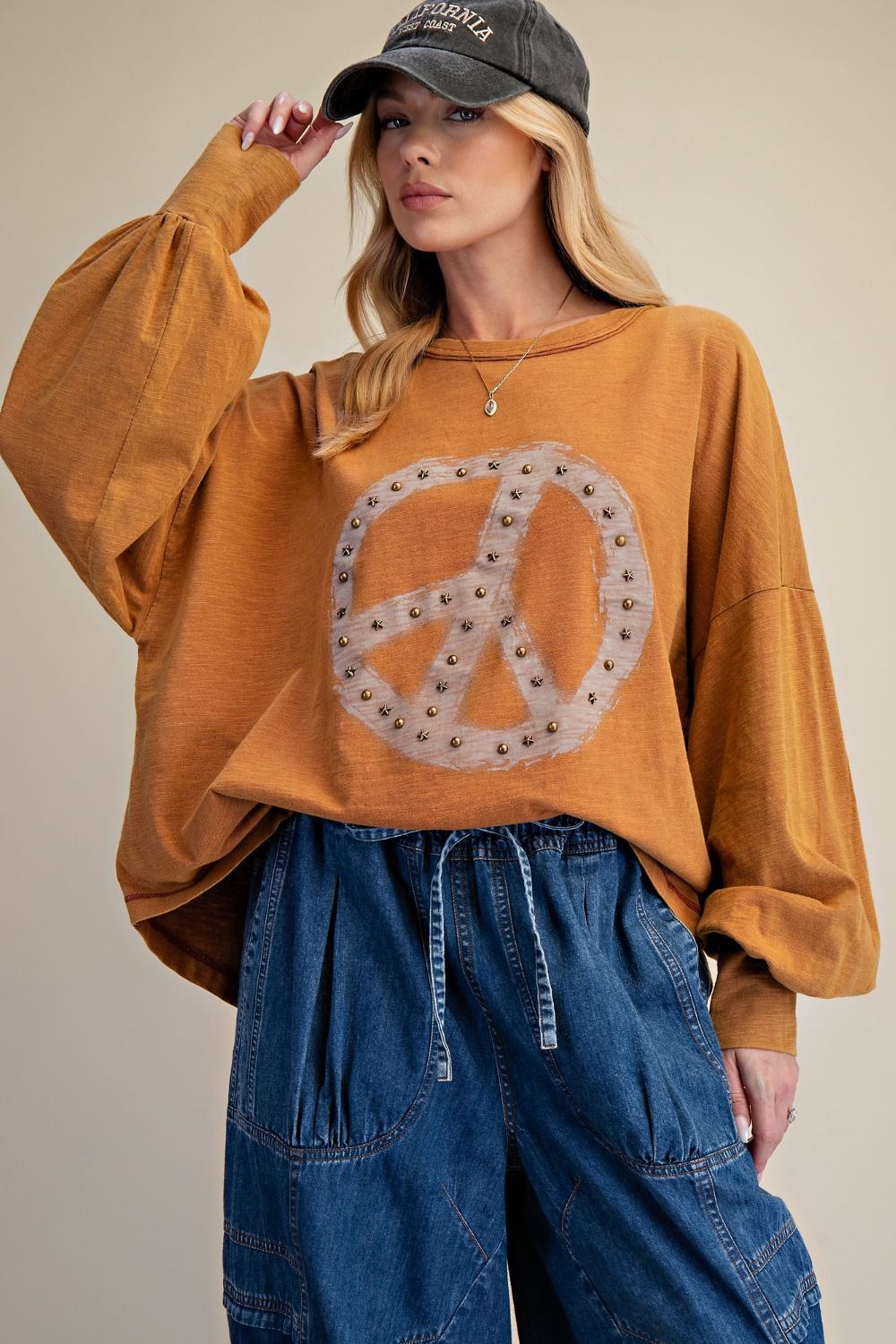 Rustic Peace top