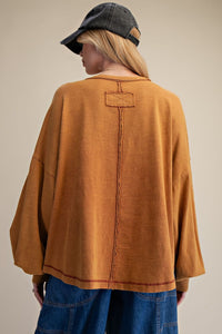 Rustic Peace top