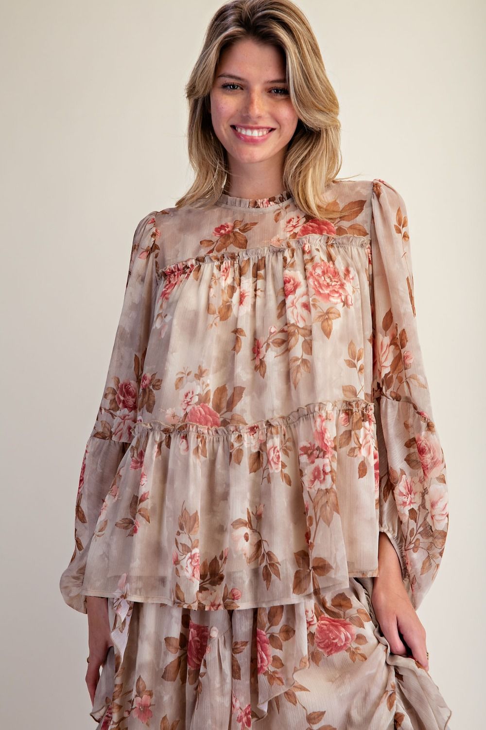 Cedar Hill Chiffon Top