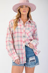 Beloved Memories Plaid Top