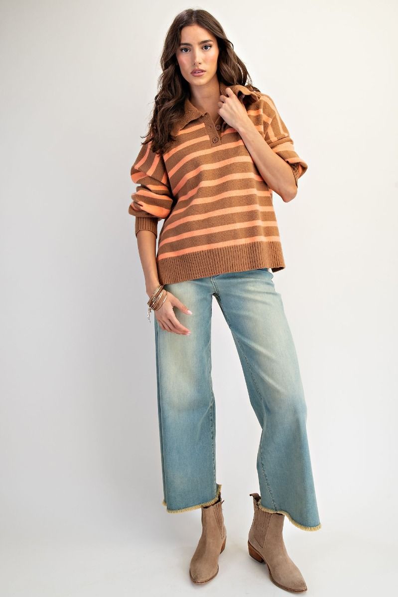 Long Story Stripes Top