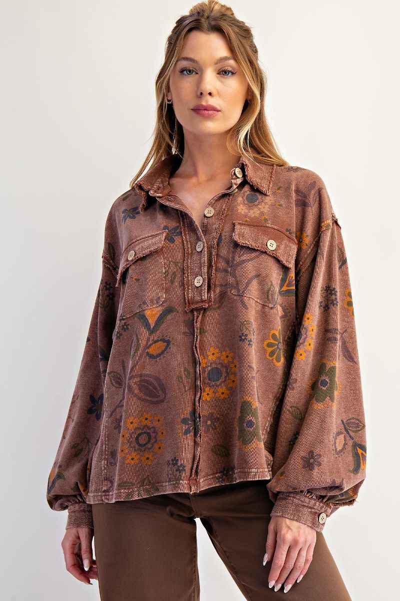 Just walk by Pullover top