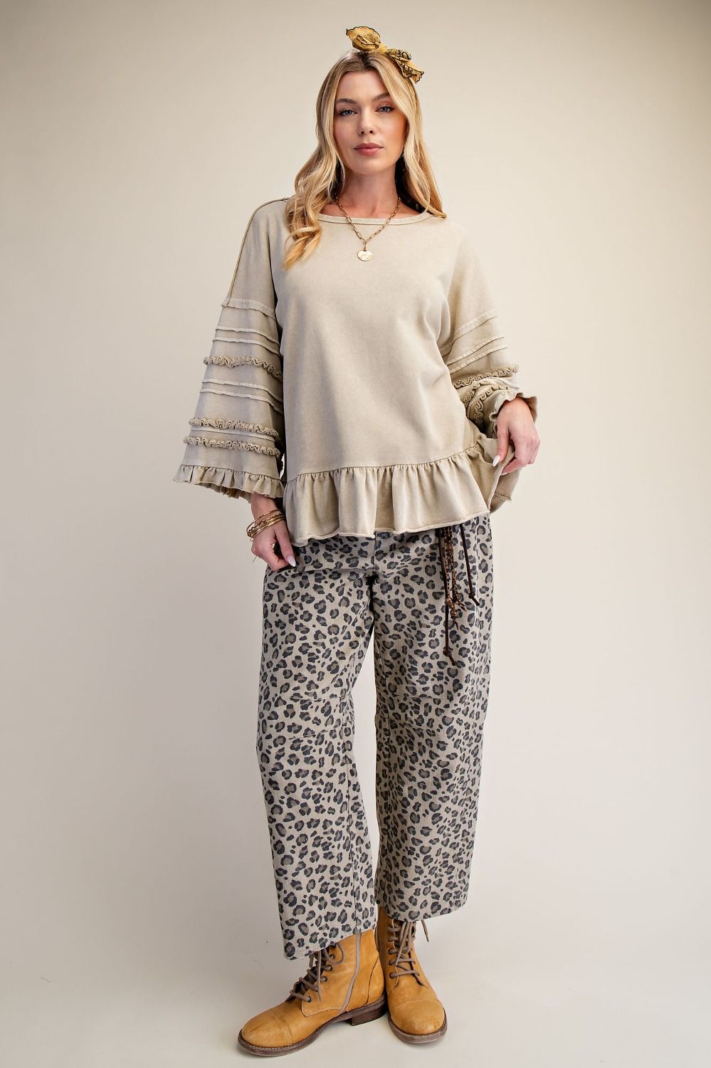 Ruffled Corners Top