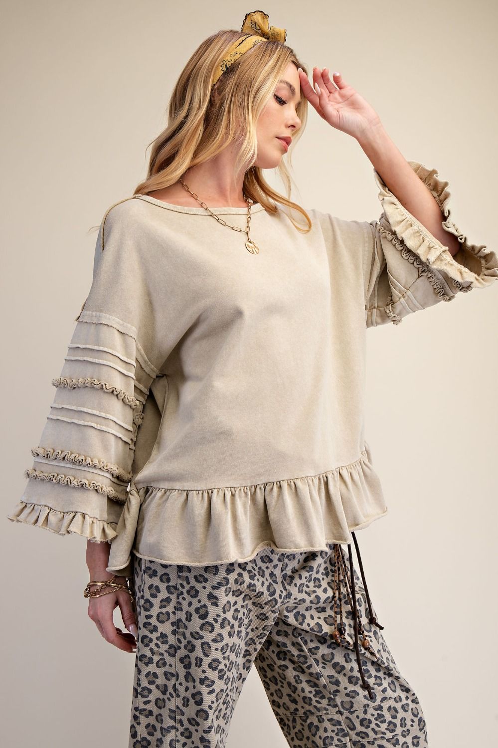 Ruffled Corners Top