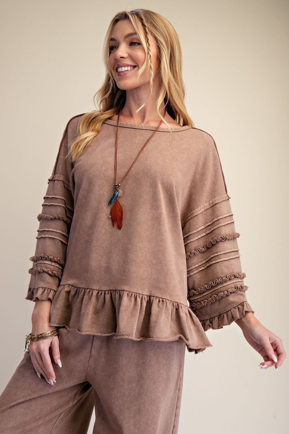 Ruffled Corners Top