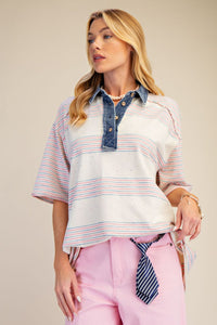 All Things Stripes Top