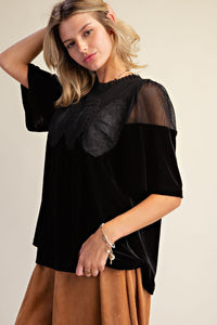 Lead the Way Velvet Top