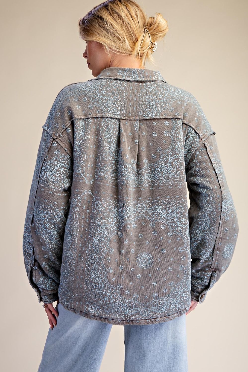 Shaylee Paisley Shacket