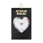 Art Heart Necklace