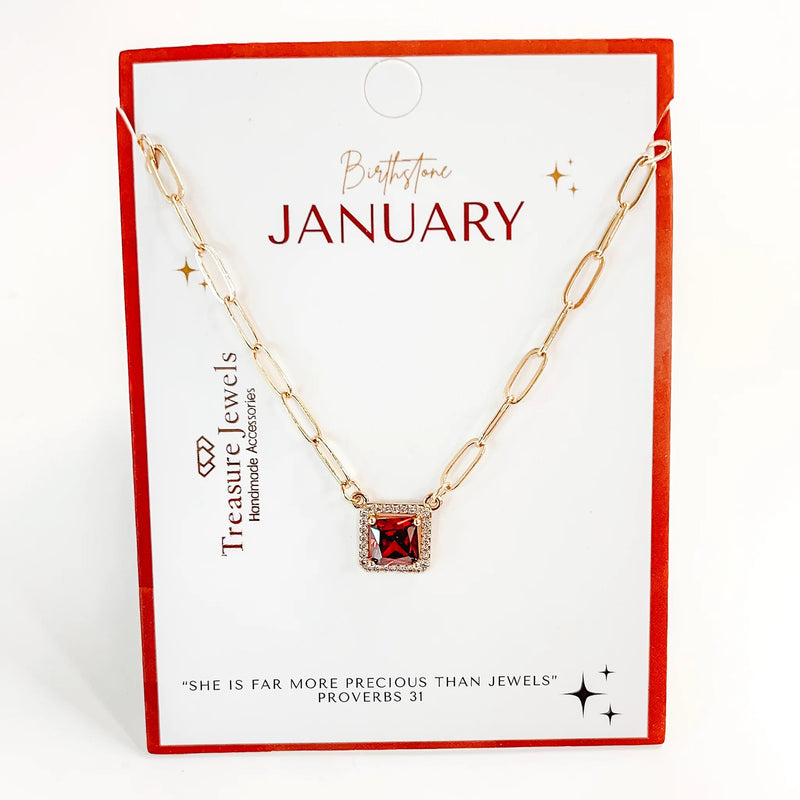 Birthstone Necklace | Treasure Jewels
