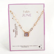 Birthstone Necklace | Treasure Jewels