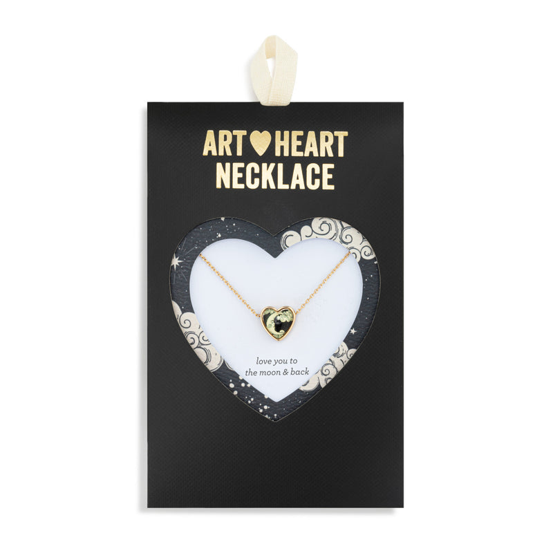 Art Heart Necklace