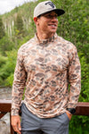 Performance Quarter Zip - Pintail Camo