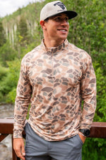 Performance Quarter Zip - Pintail Camo